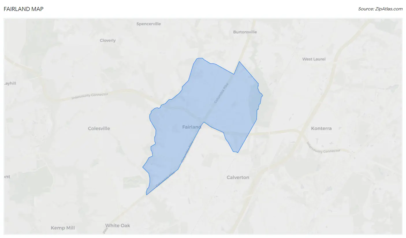 Fairland Map