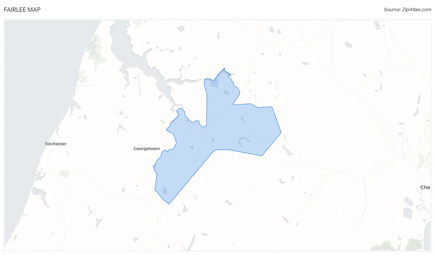 Fairlee Map