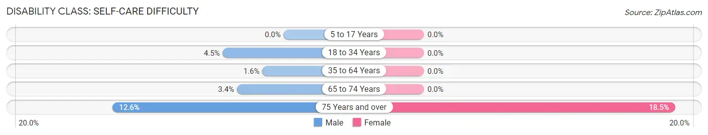 Disability in Friendly: <span>Self-Care Difficulty</span>