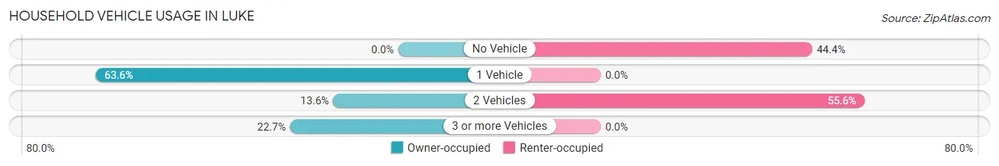 Household Vehicle Usage in Luke