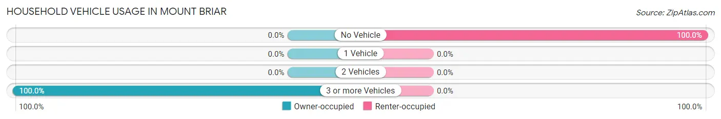 Household Vehicle Usage in Mount Briar