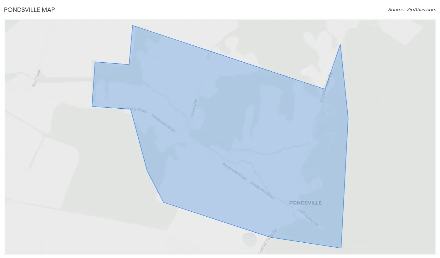 Pondsville Map