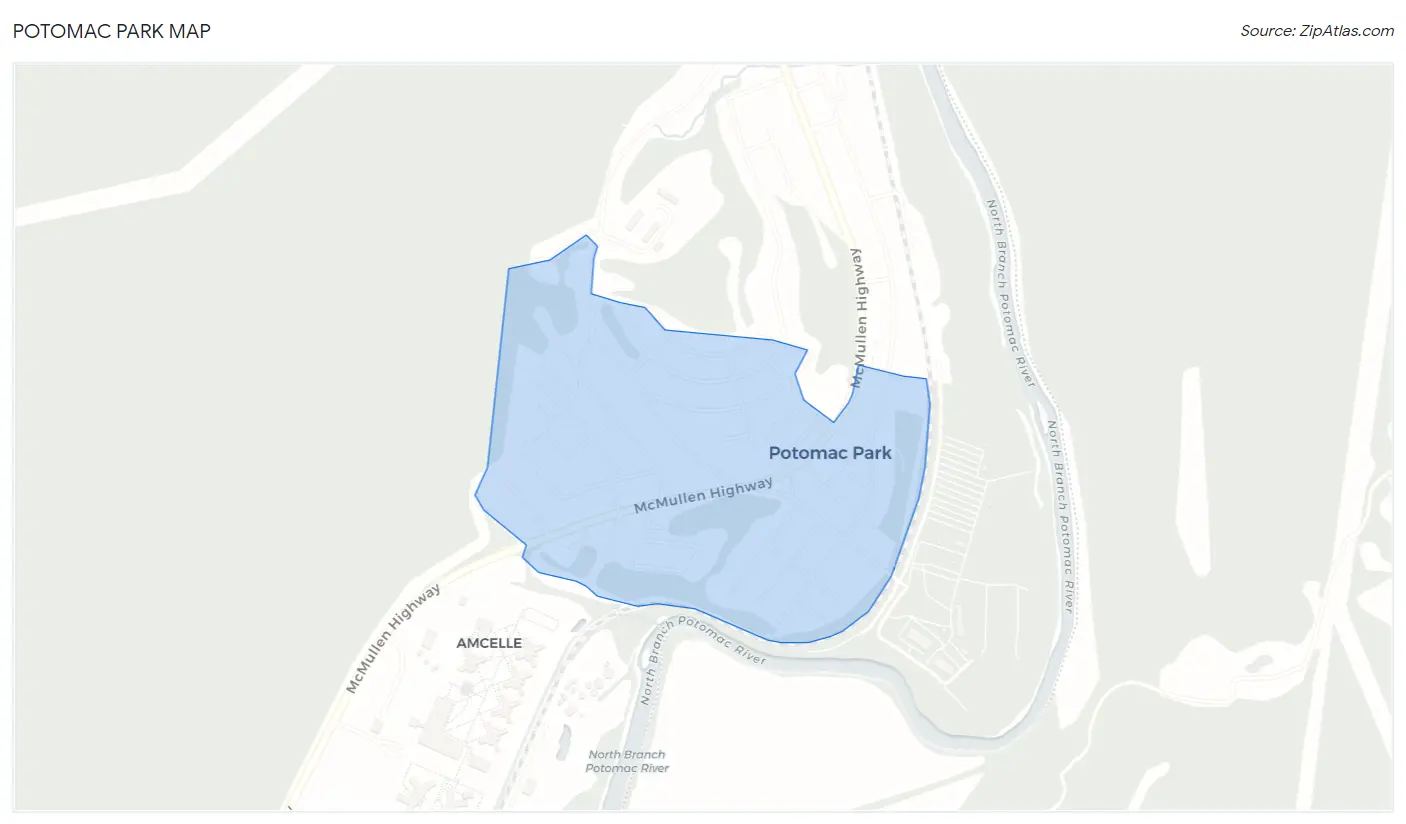 Potomac Park Map