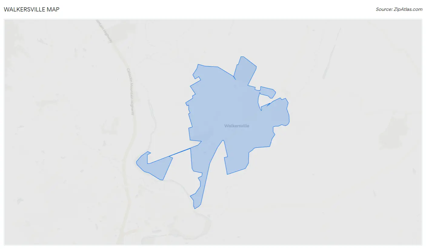 Walkersville Map