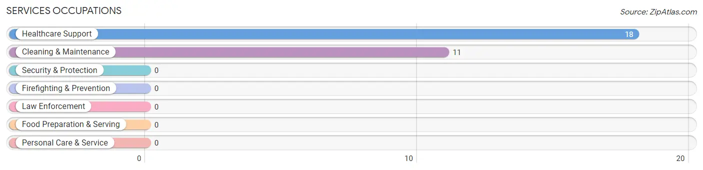 Services Occupations in Danforth