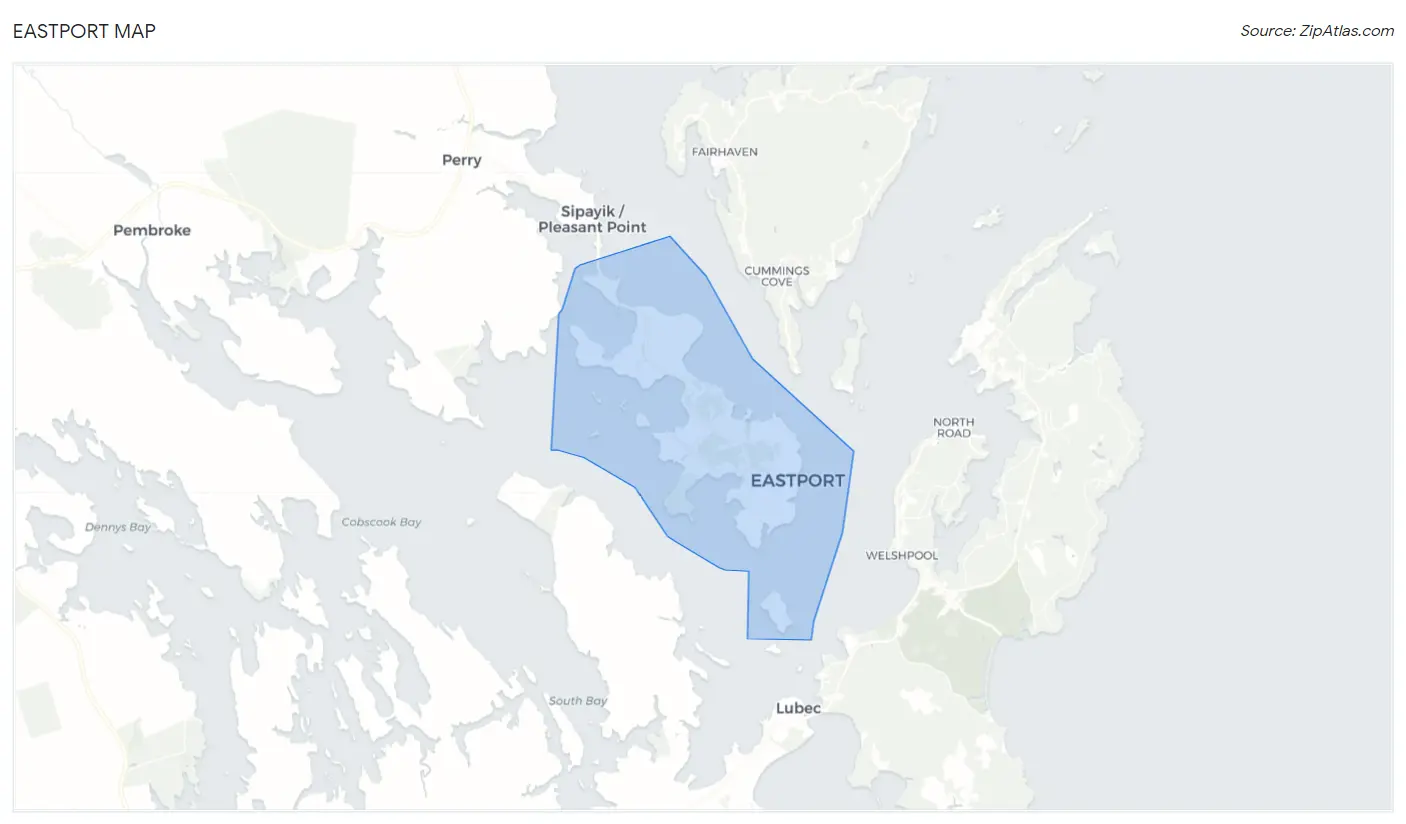 Eastport Map