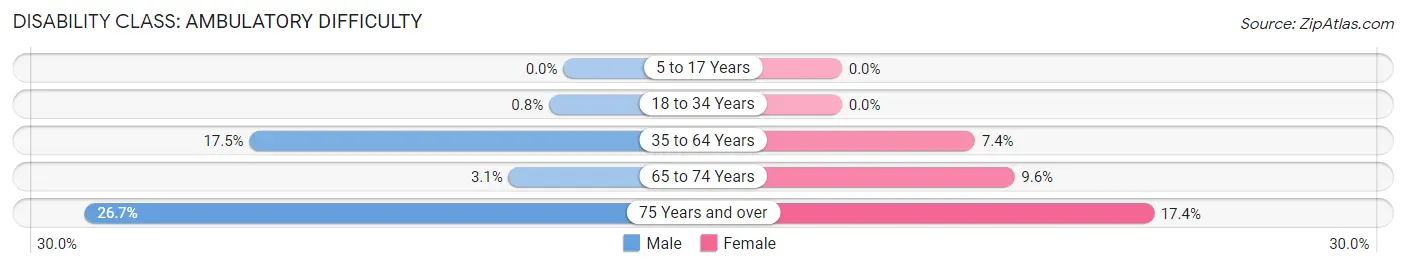 Disability in Kennebunk: <span>Ambulatory Difficulty</span>