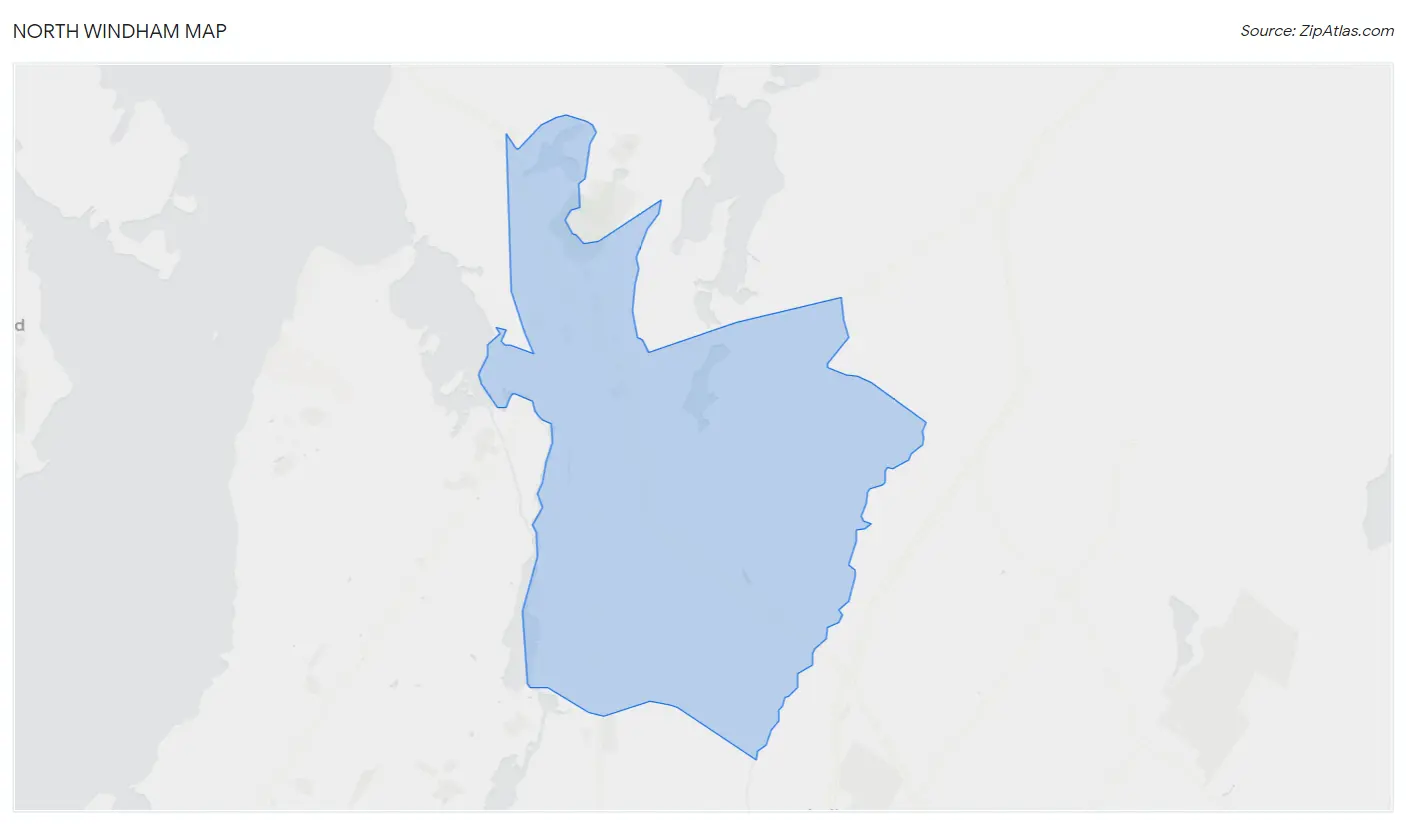 North Windham Map