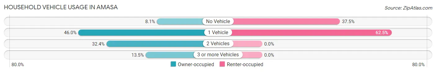 Household Vehicle Usage in Amasa