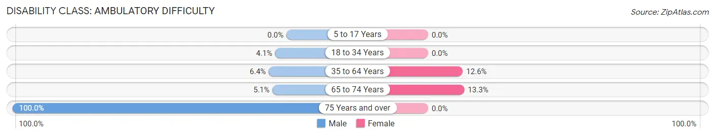 Disability in Bath: <span>Ambulatory Difficulty</span>