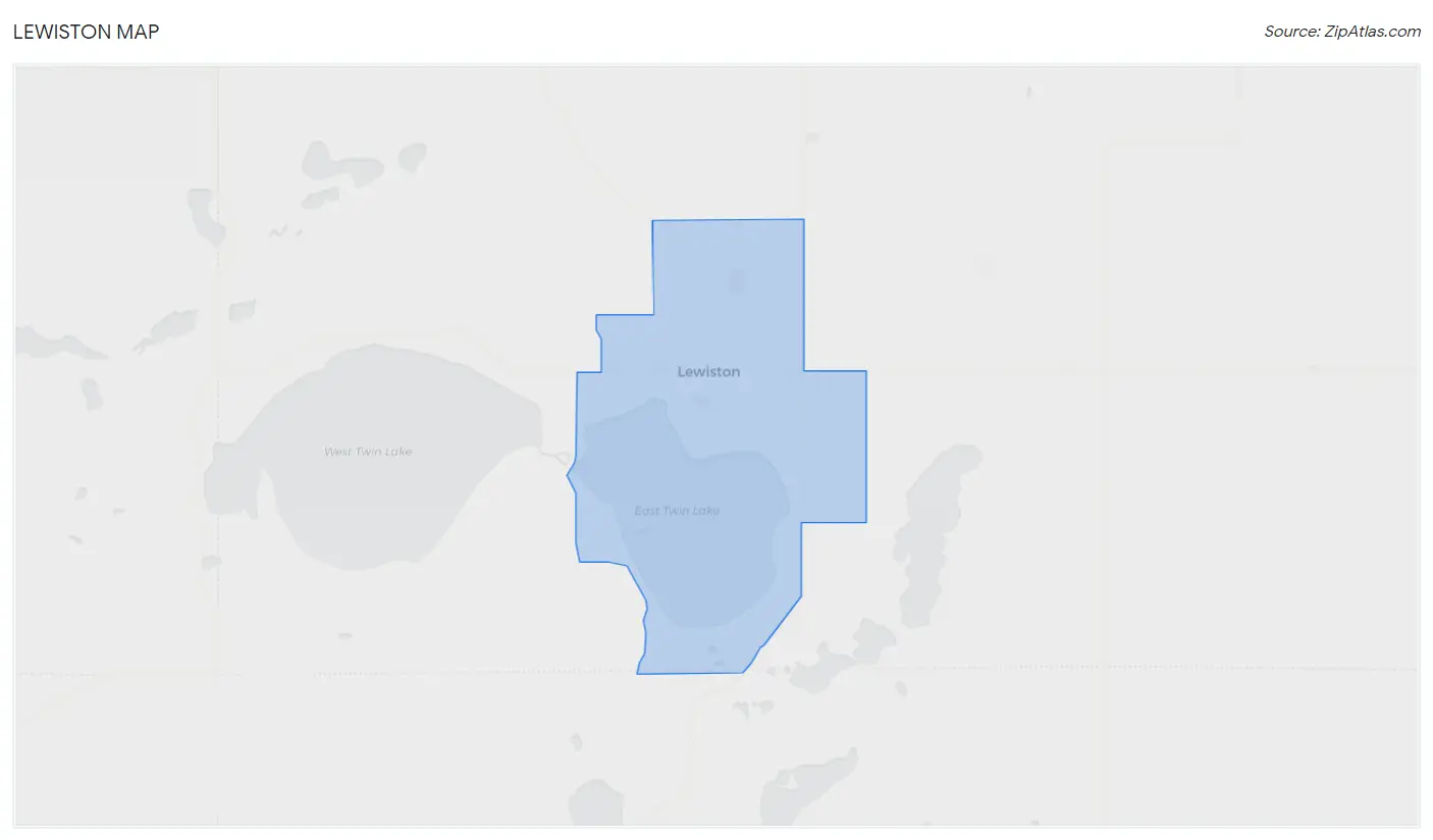 Lewiston Map