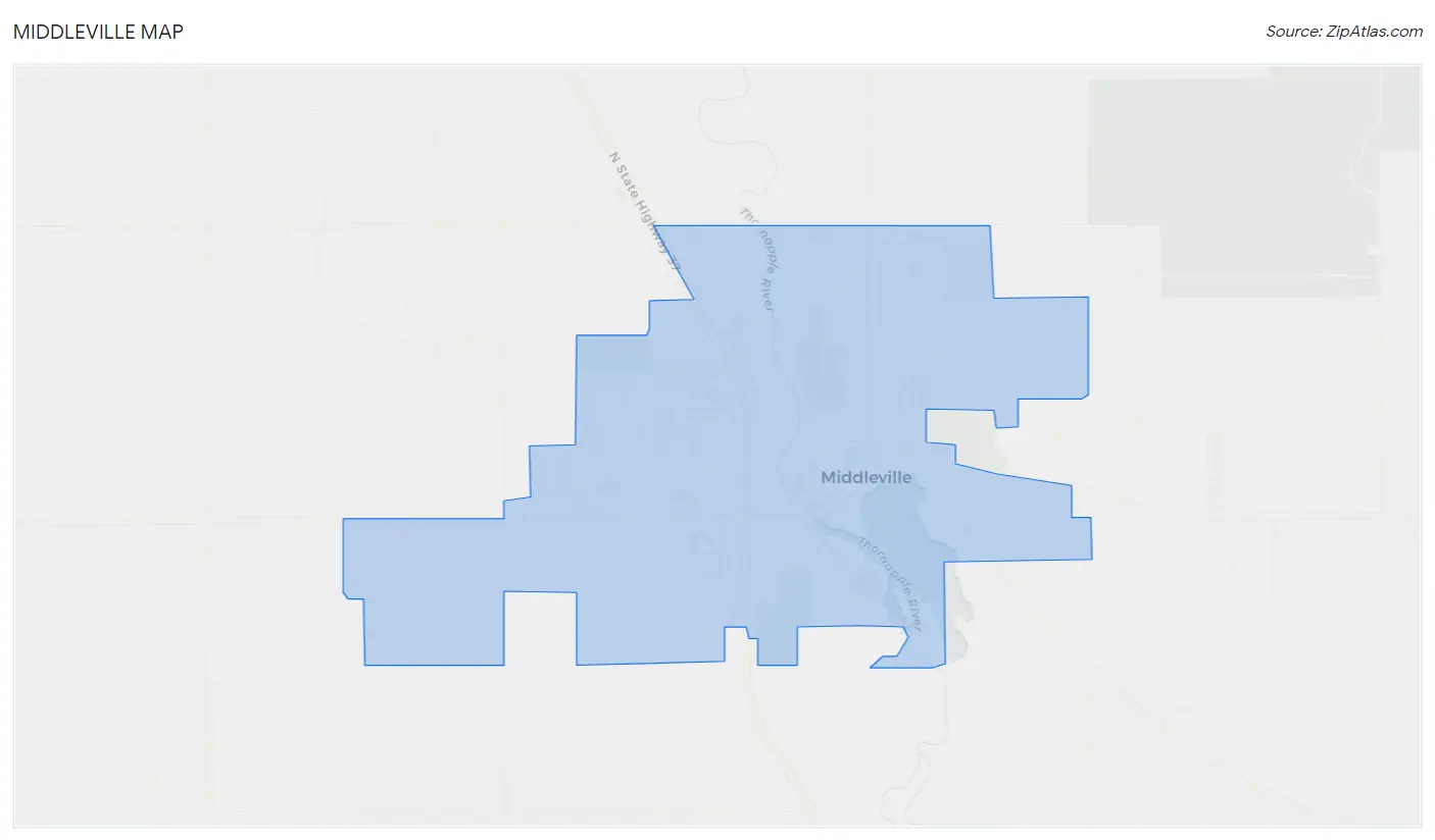 Middleville Map