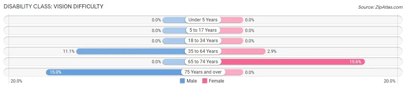 Disability in Republic: <span>Vision Difficulty</span>