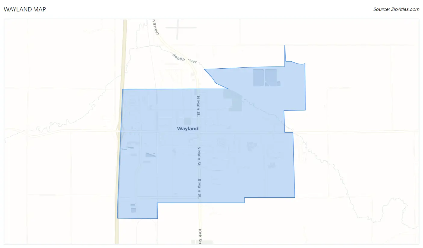 Wayland Map