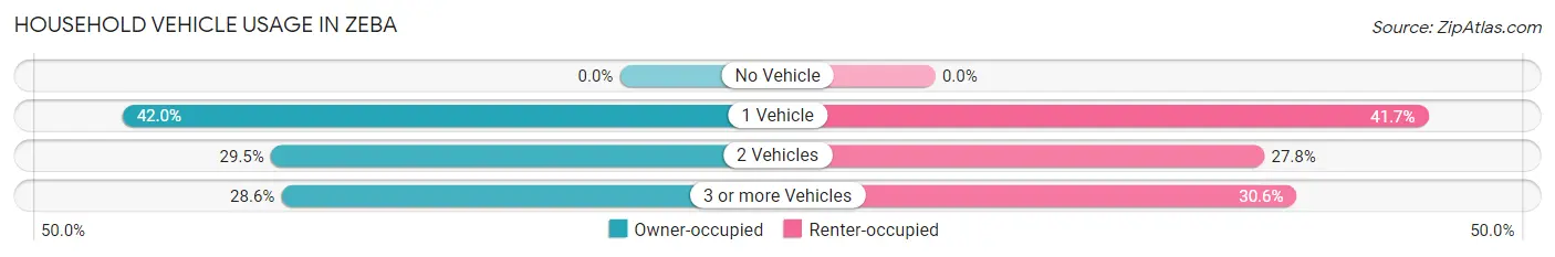 Household Vehicle Usage in Zeba