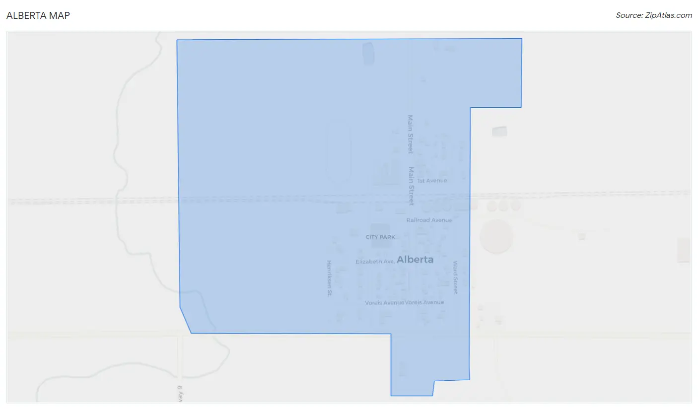 Alberta Map