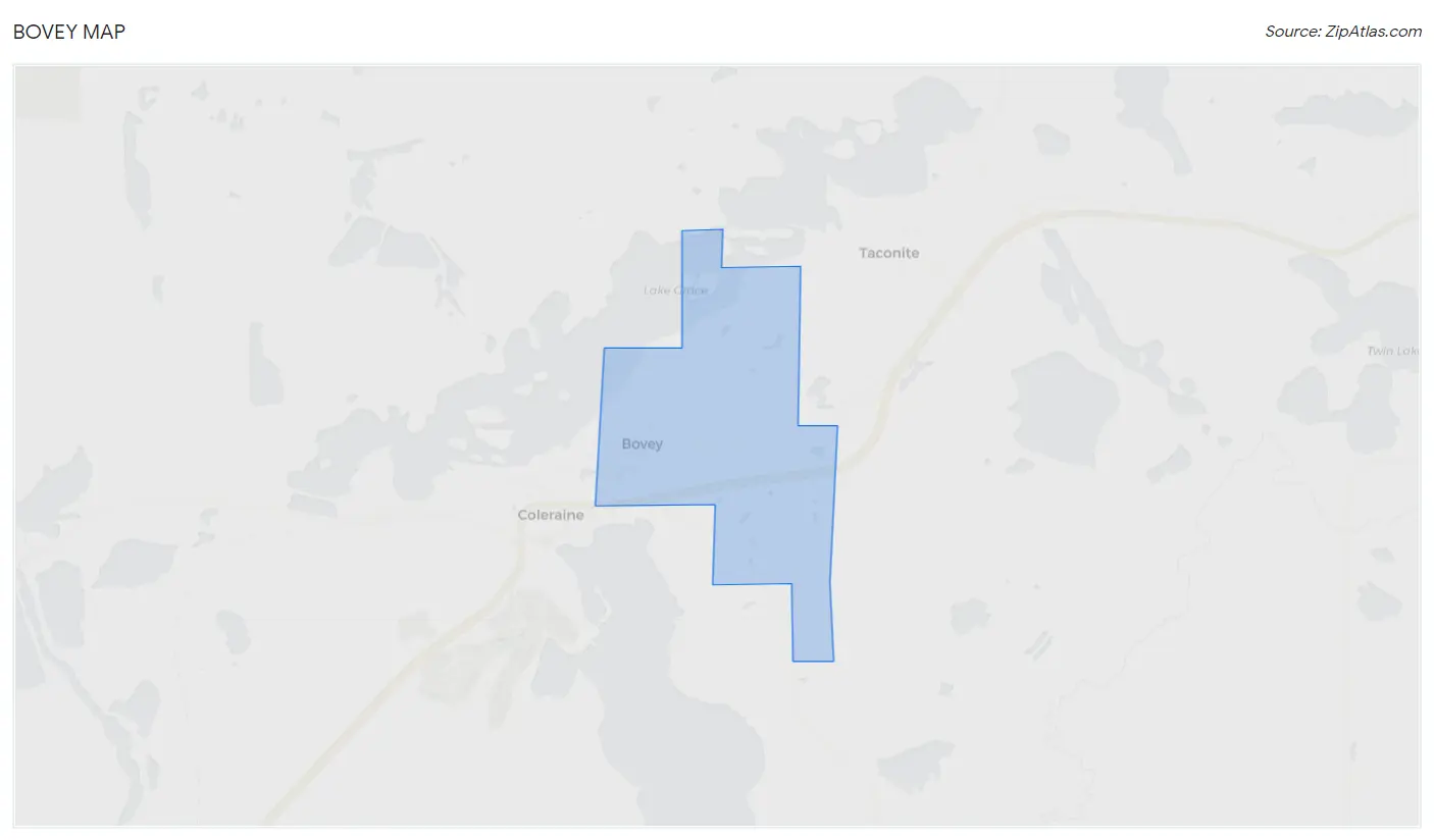 Bovey Map