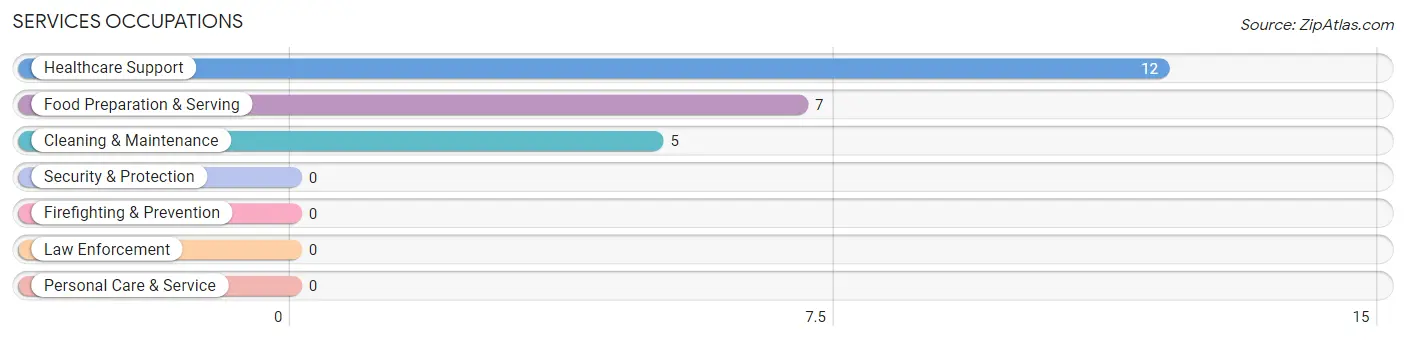 Services Occupations in Boyd