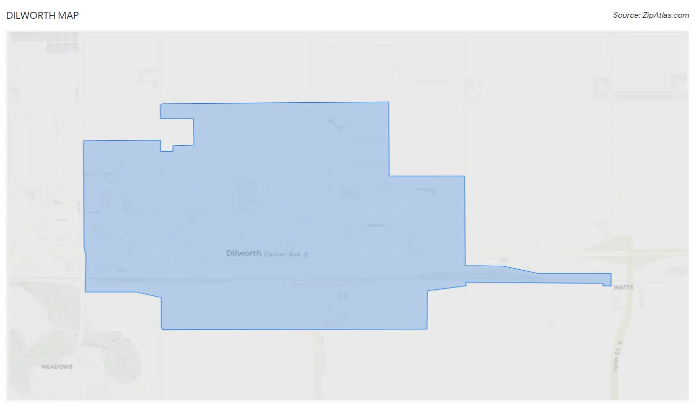 Dilworth Map