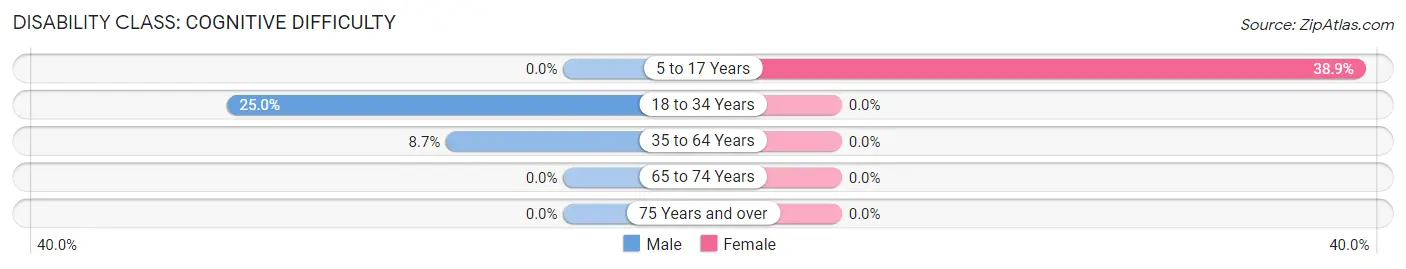 Disability in Ebro: <span>Cognitive Difficulty</span>