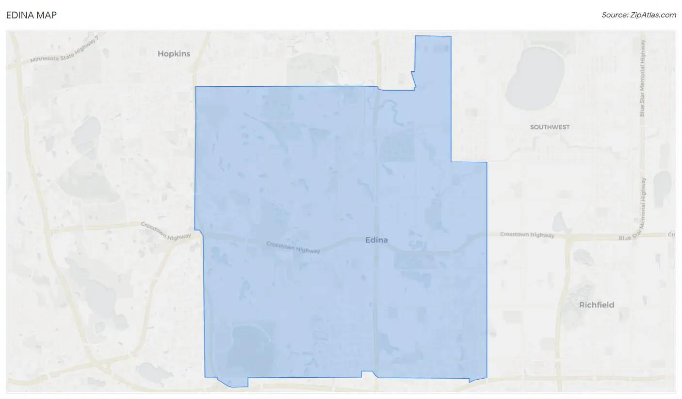 Edina Map