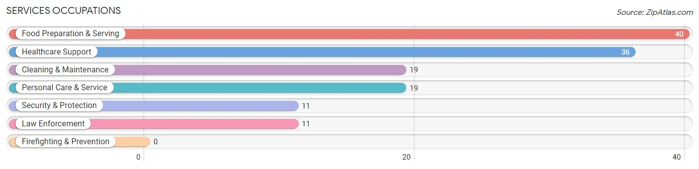 Services Occupations in Fairfax