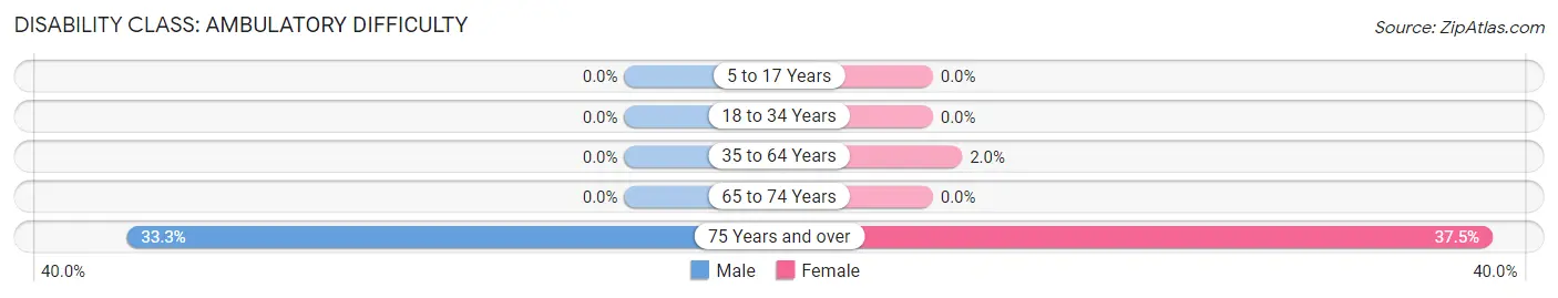 Disability in Flensburg: <span>Ambulatory Difficulty</span>