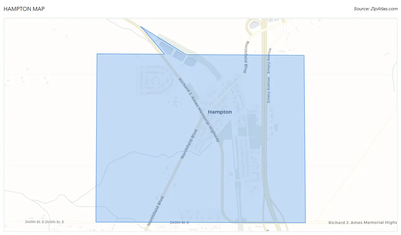 Hampton Map