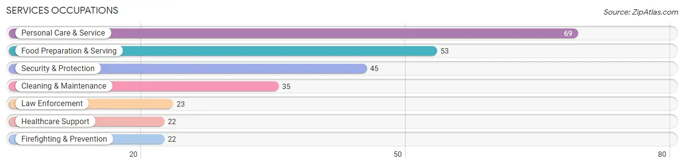 Services Occupations in Hanover