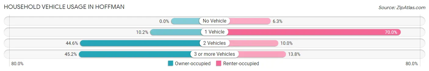 Household Vehicle Usage in Hoffman