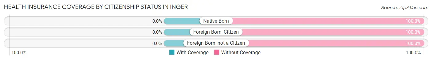 Health Insurance Coverage by Citizenship Status in Inger