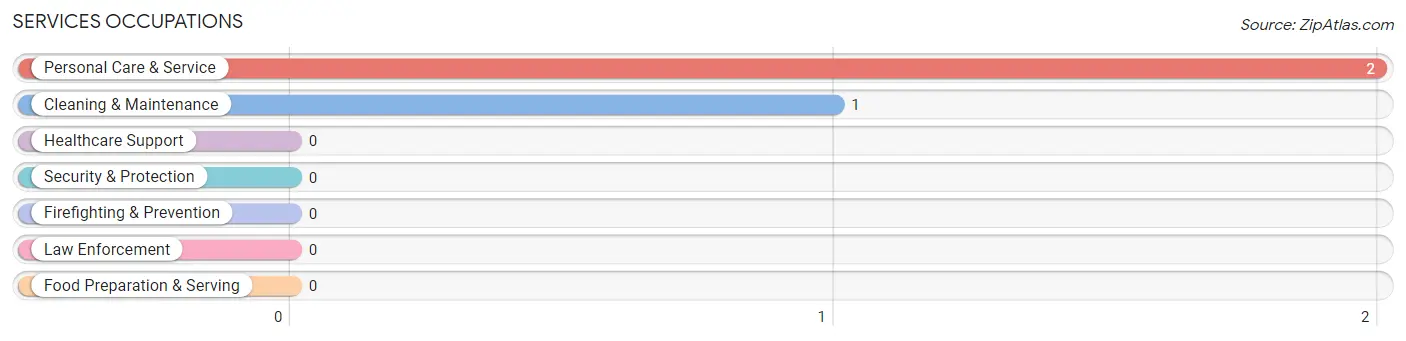 Services Occupations in Leota