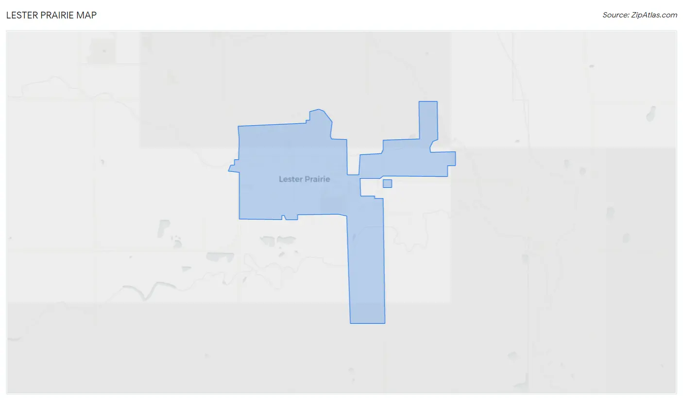 Lester Prairie Map