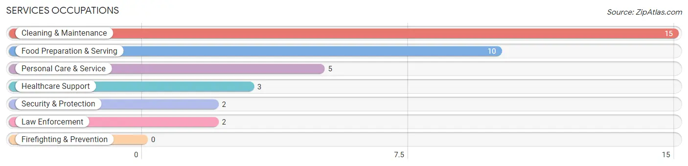 Services Occupations in Miltona