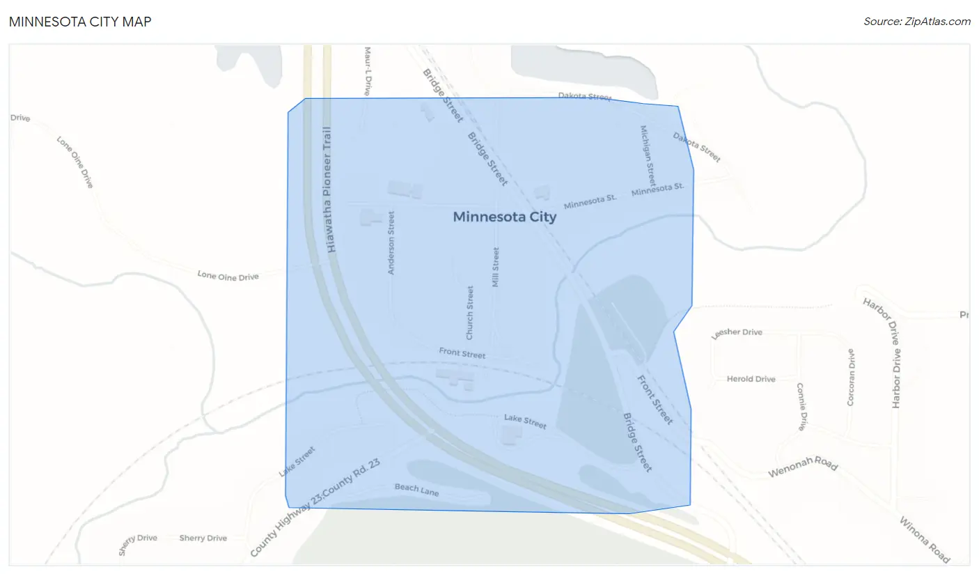 Minnesota City Map