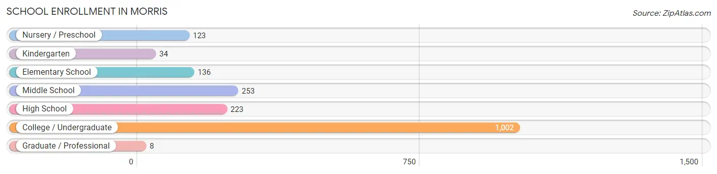 School Enrollment in Morris