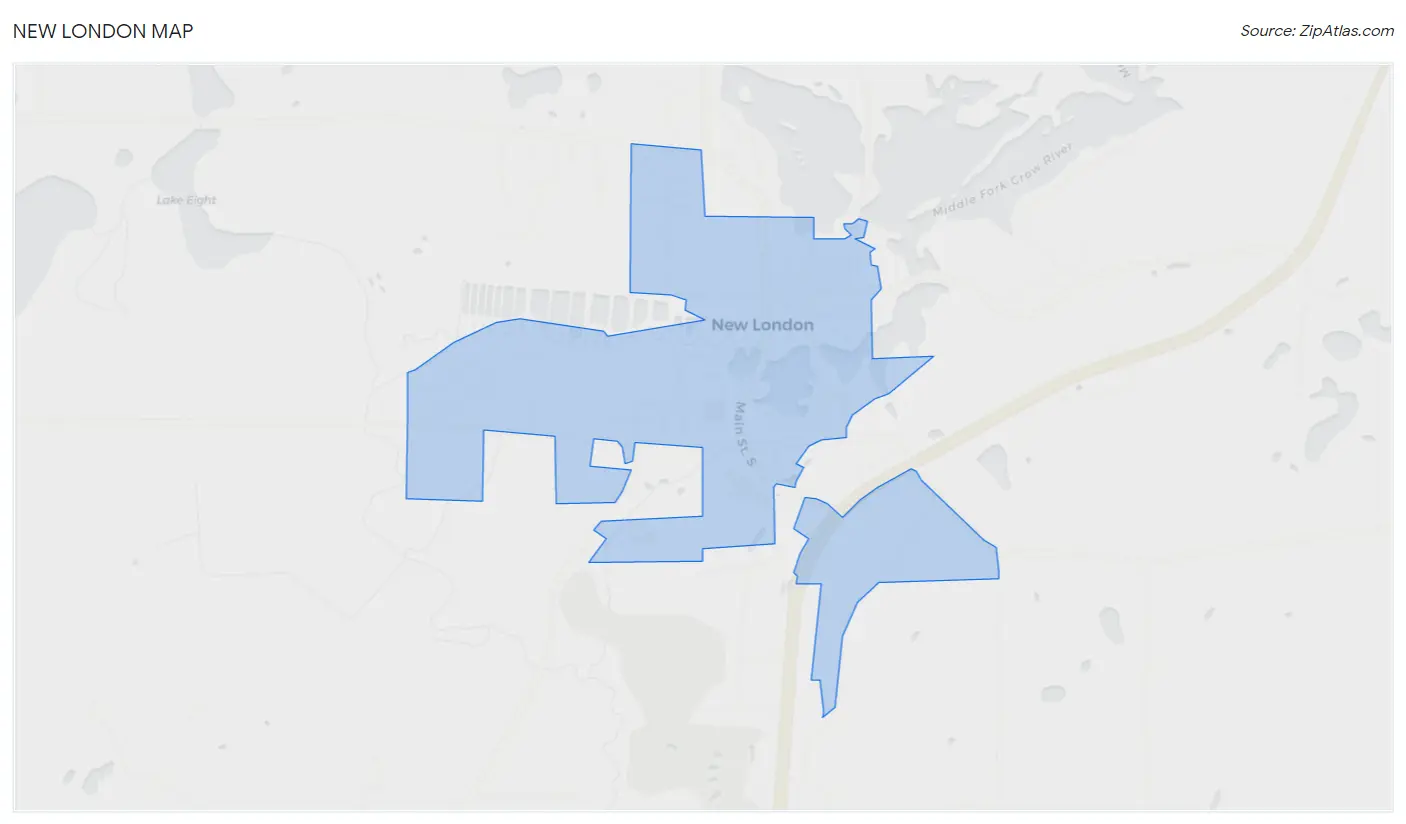 New London Map