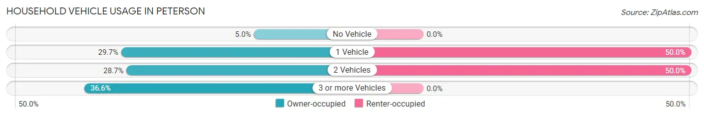 Household Vehicle Usage in Peterson