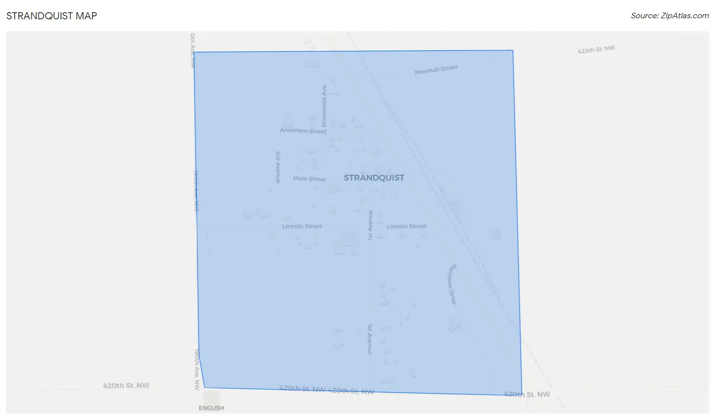 Strandquist Map
