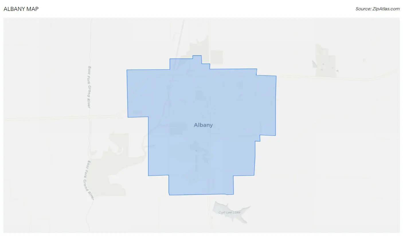 Albany Map