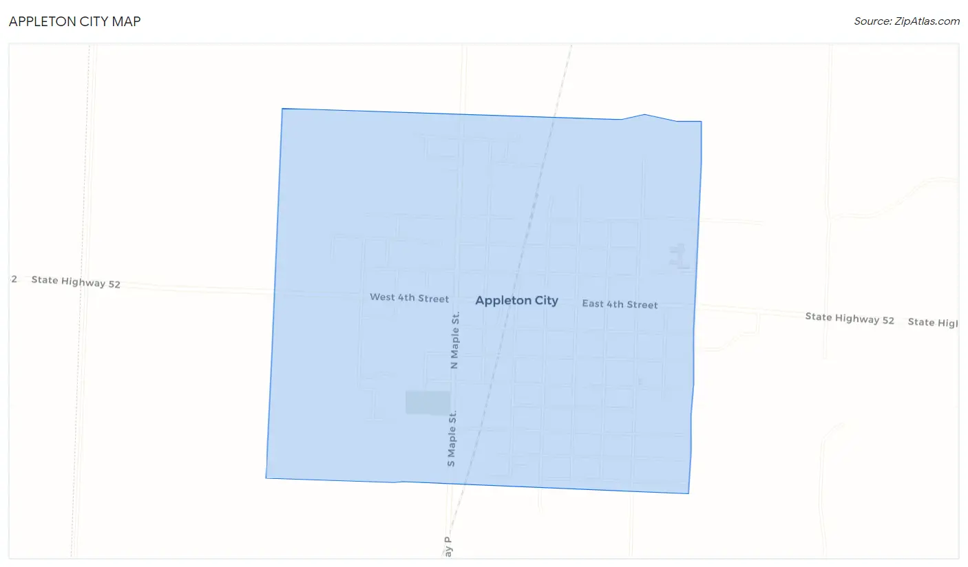 Appleton City Map