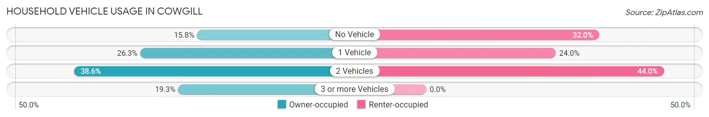 Household Vehicle Usage in Cowgill