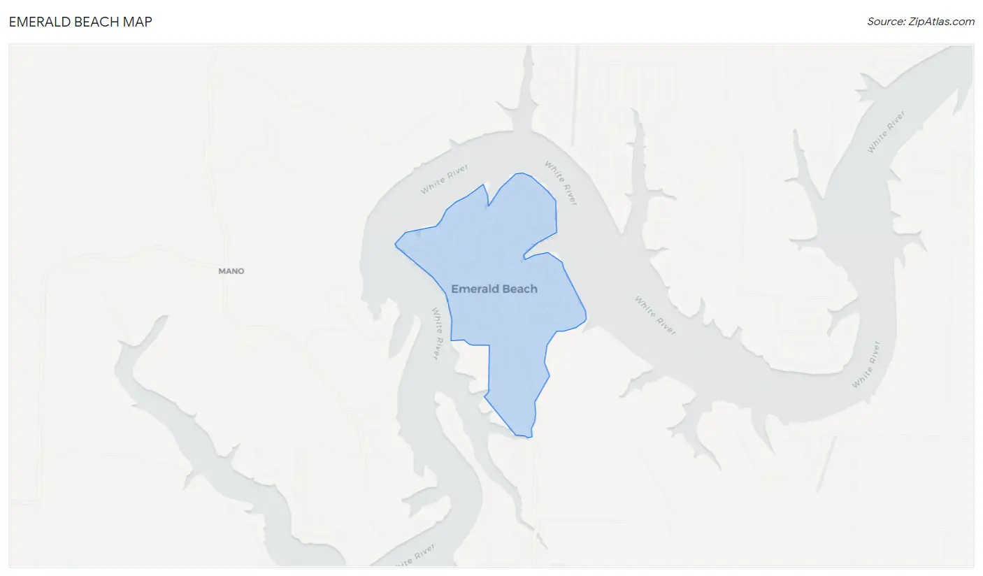 Emerald Beach Map