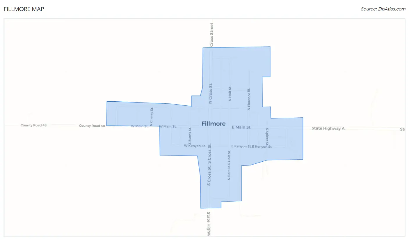 Fillmore Map