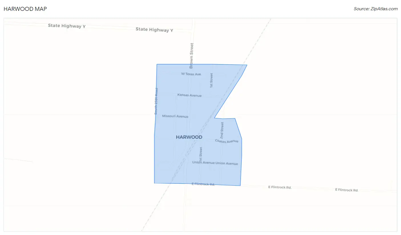 Harwood Map