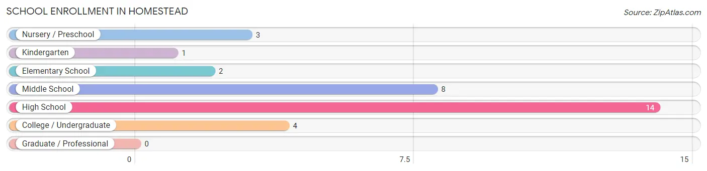 School Enrollment in Homestead