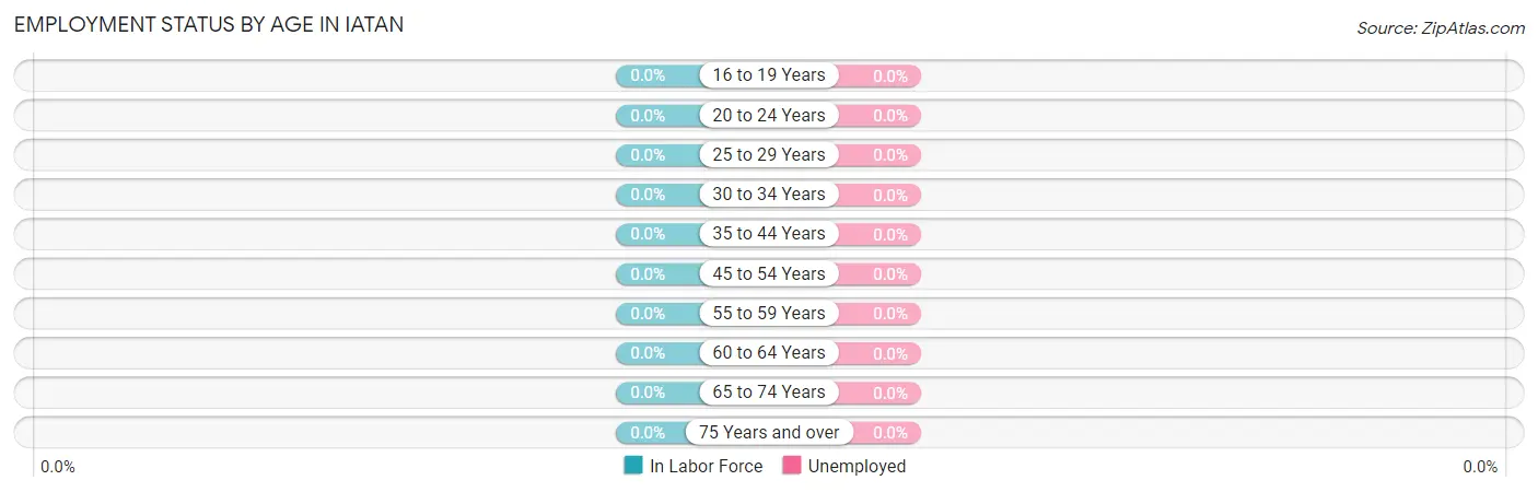 Employment Status by Age in Iatan