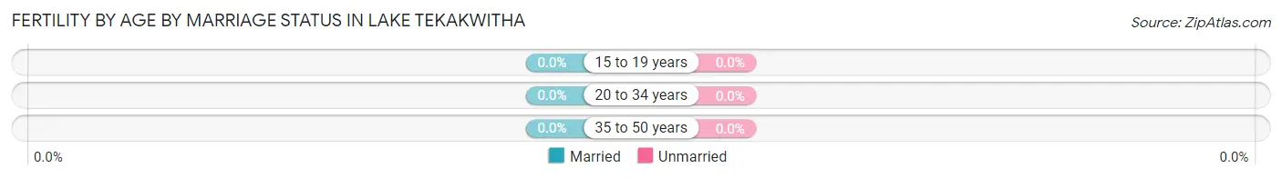 Female Fertility by Age by Marriage Status in Lake Tekakwitha