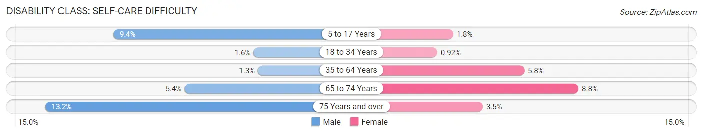 Disability in Lebanon: <span>Self-Care Difficulty</span>