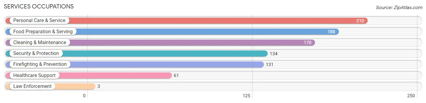 Services Occupations in Manchester